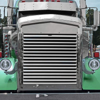 Kenworth W900L Replacement Stainless Steel Grill Front