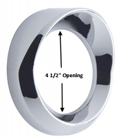 Kenworth Chrome Speedometer Tachometer Gauge Cover With Visor