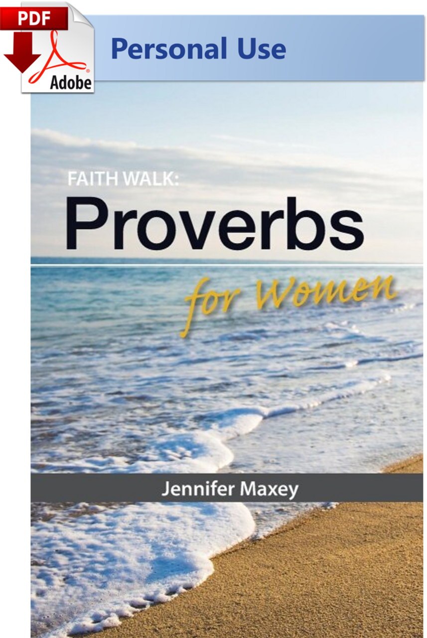 (9781584274414PDF)　Proverbs　(PDF)　For　Digital　Women　Version　Faith　Walk: