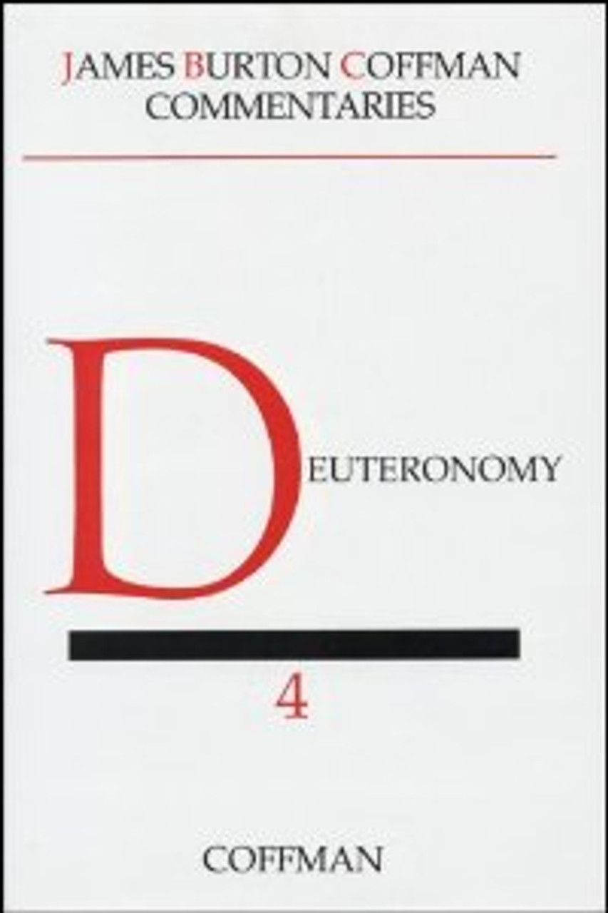 Coffman Commentary Deuteronomy CEI Bookstore Truth Publications