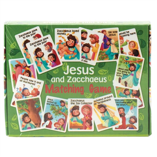 Matching Game - Jesus and Zacchaeus  Matching Game - Jesus and Zacchaeus