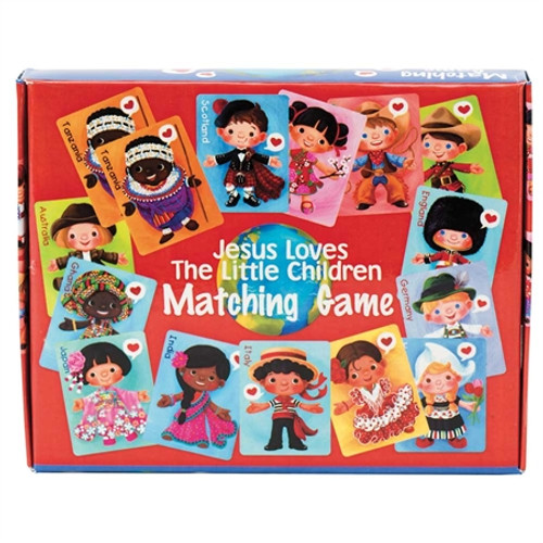 Matching Game - Jesus Loves the Little Children Matching Game - Jesus Loves the Little Children