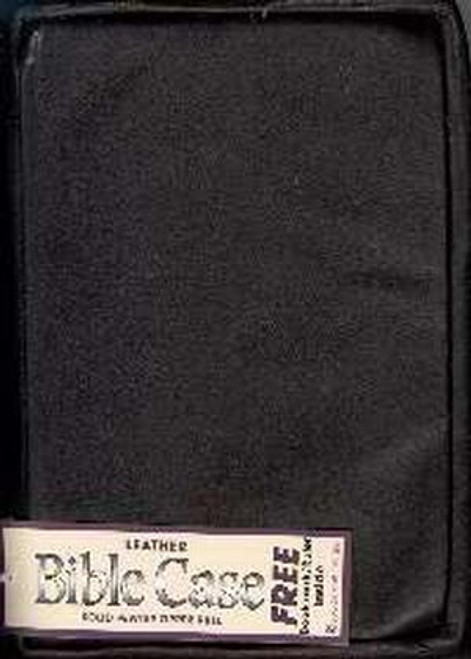 Bible Cover - Top Grain Leather - Large - Black Bible Cover - Top Grain Leather - Large - Black