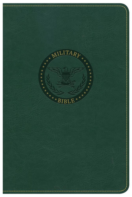 Bible CSB Military Compact Green LeatherTouch Bible CSB Military Compact Green LeatherTouch