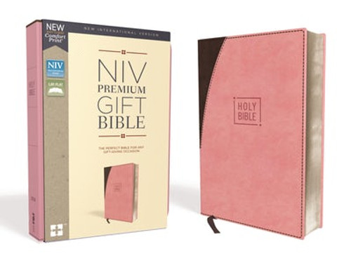 NIV Premuim Gift Bible Pink and Chocolate LS Comfort Print Indexed NIV Premuim Gift Bible Pink and Chocolate LS Comfort Print Indexed
