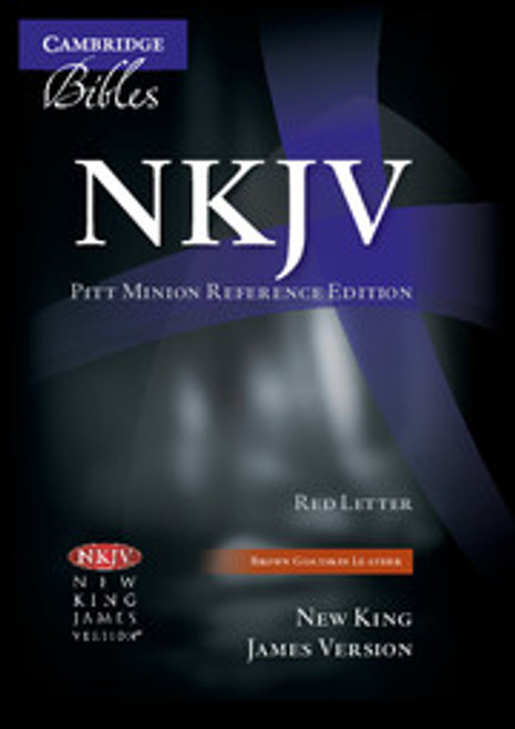 Bible NKJV Cambridge Reference Brown Goatskin Leather