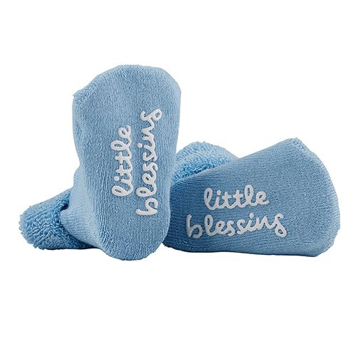 Baby Socks - Little Blessing - Blue