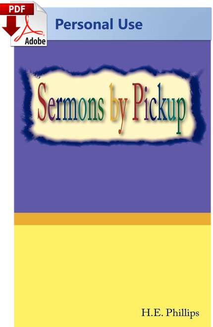 Sermons by Pickup - (PDF) Digital Edition Sermons by Pickup - (PDF) Digital Edition
