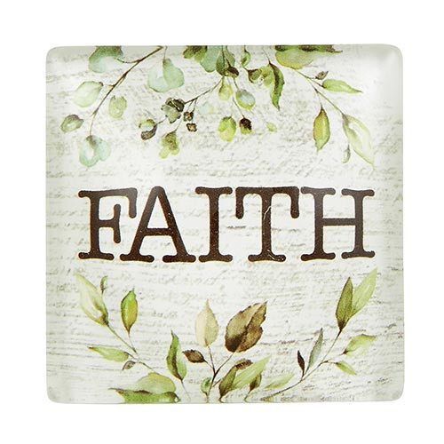 Square Magnet - Inspirational - Faith Square Magnet - Inspirational - Faith