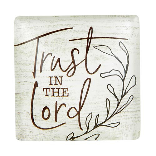 Square Magnet - Inspirational - The Lord Square Magnet - Inspirational - The Lord