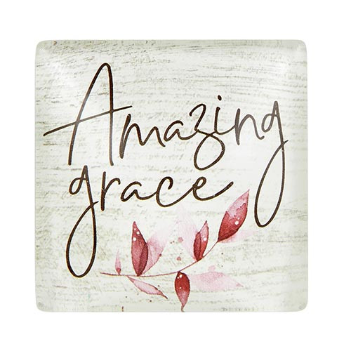 Square Magnet - Inspirational - Grace Square Magnet - Inspirational - Grace