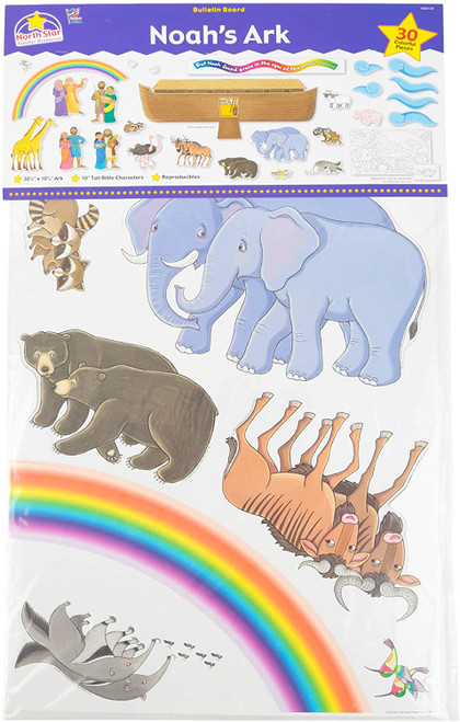 Bulletin Board - Noah's Ark (30pc)
