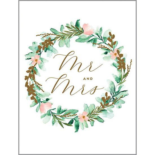 Wedding Card - Laurel Wreath Wedding Card - Laurel Wreath