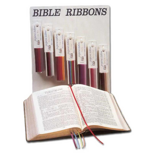 Bible Ribbon-New Wine-Burgundy (Eph 5:18)