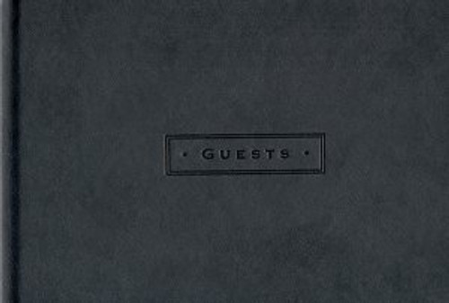 Classic Black Guest Book