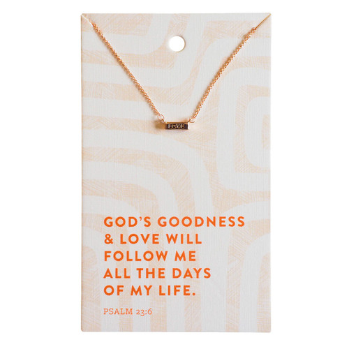 grace & truth God's Goodness Keepsake Necklace grace & truth God's Goodness Keepsake Necklace