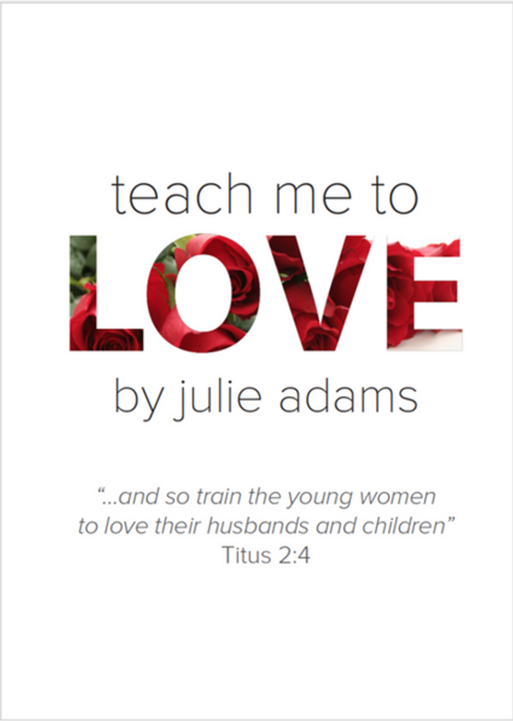 Teach Me To Love Teach Me To Love