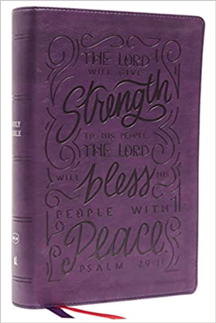 NKJV Holy Bible, Giant Print Center-Column Reference Bible,Purple NKJV Holy Bible, Giant Print Center-Column Reference Bible,Purple