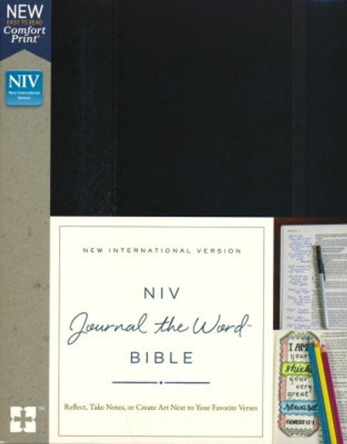 Bible NIV Journaling the Word HB Black Bible NIV Journaling the Word HB Black