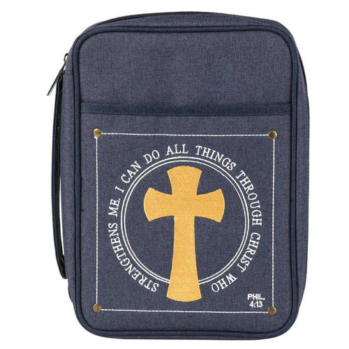 Bible Cover Phil.4:13 I Can Do Paperback Bible Cover Phil.4:13 I Can Do Paperback