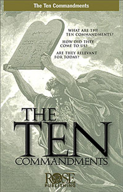Ten Commandments Pamphlet Ten Commandments Pamphlet