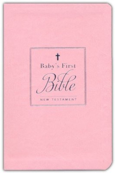 KJV Baby's First New Testament - soft leather-look, pink KJV Baby's First New Testament - soft leather-look, pink