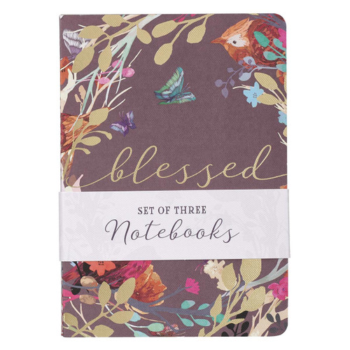Notebook Set - Blessed Is She (Set Of 3)  Notebook Set - Blessed Is She (Set Of 3)