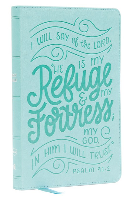 NKJV Thinline Youth Edition Bible, Verse Art Cover Collection (Comfort Print)-Teal Leathersoft NKJV Thinline Youth Edition Bible, Verse Art Cover Collection (Comfort Print)-Teal Leathersoft