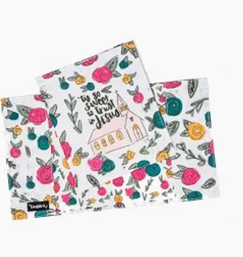 Church Floral slipcover