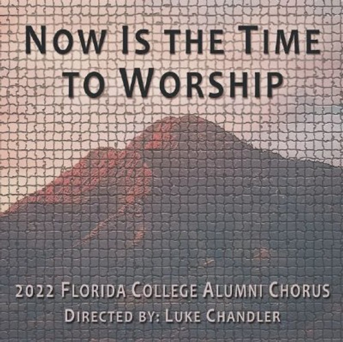 Florida College Alumni Chorus 2022
Now Is the Time to Worship
1. When We All Get to Heaven
2. Revive Us Again
3. As the Deer Thirsts for the Water
4. Let Us Go to the Mount
5. Control (Somehow You Want Me)
6. You Are Good
7. Safe Thus Far
8. Let Every Language
9. Come, Now Is the Time to Worship
10. I Stand Amazed
11. You Search and Know
12. A Mind to Work
13. The New Song
14. More Like You
15. The Armor of Light
16. He Gave Me a Song
17. When the Roll Is Called Up Yonder 
Florida College Alumni Chorus 2022
Now Is the Time to Worship
1. When We All Get to Heaven
2. Revive Us Again
3. As the Deer Thirsts for the Water
4. Let Us Go to the Mount
5. Control (Somehow You Want Me)
6. You Are Good
7. Safe Thus Far
8. Let Every Language
9. Come, Now Is the Time to Worship
10. I Stand Amazed
11. You Search and Know
12. A Mind to Work
13. The New Song
14. More Like You
15. The Armor of Light
16. He Gave Me a Song
17. When the Roll Is Called Up Yonder