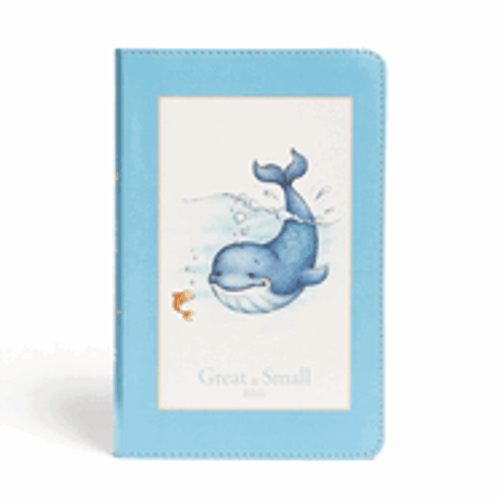 The CSB Great and Small Bible is a full-text keepsake baby Bible featuring delightful illustrations of great and small animal friends, making the perfect gift to welcome babies. Full-color designed inserts throughout the Bible offer space to record all of a baby's special moments--from first measurements to first steps--creating a keepsake to cherish always. The CSB Great and Small Bible is a full-text keepsake baby Bible featuring delightful illustrations of great and small animal friends, making the perfect gift to welcome babies. Full-color designed inserts throughout the Bible offer space to record all of a baby's special moments--from first measurements to first steps--creating a keepsake to cherish always.