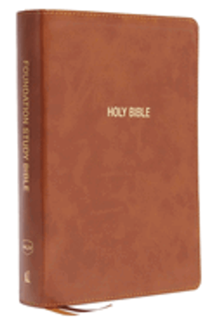 Now in large print! Build a firm foundation for your faith with the NKJV Foundation Study Bible from Thomas Nelson. Designed for beginners or experienced students of Scripture, this trusted Bible is an accessible and edifying guide to study God's Word. Now in large print! Build a firm foundation for your faith with the NKJV Foundation Study Bible from Thomas Nelson. Designed for beginners or experienced students of Scripture, this trusted Bible is an accessible and edifying guide to study God's Word.