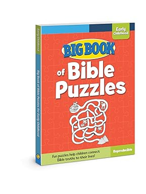 Big Book of Bible Puzzles for Early Childhood - reproducible Big Book of Bible Puzzles for Early Childhood - reproducible