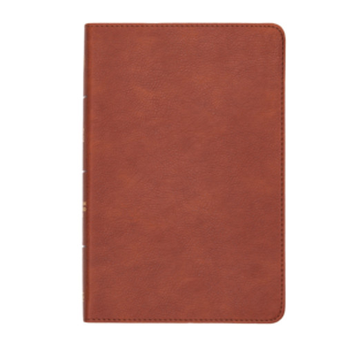 The CSB Thinline Reference Bible is easy-to-carry and easy-to-read, featuring a robust center-column cross-reference system, 8.5-point type, and a thinline design that slips easily into a backpack, tote bag, or purse. Breakthroughs in typography and paper manufacturing contribute to a thinline Bible that combines readability, portability, and durability. The CSB Thinline Reference Bible is easy-to-carry and easy-to-read, featuring a robust center-column cross-reference system, 8.5-point type, and a thinline design that slips easily into a backpack, tote bag, or purse. Breakthroughs in typography and paper manufacturing contribute to a thinline Bible that combines readability, portability, and durability.