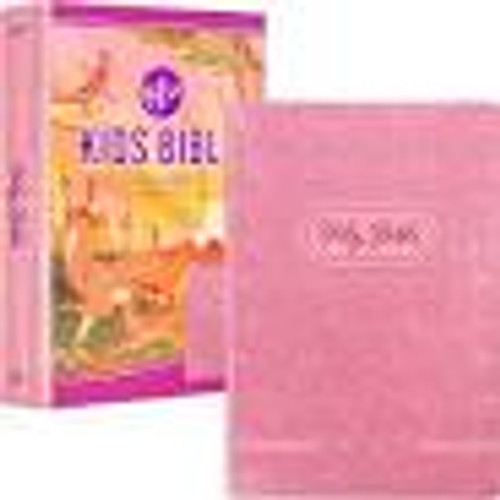 Celebrate your daughter's birthday with the KJV Bible for Children - a gift that will nurture independent Bible study and deepen her connection with God's Word. This enchanting Bible will capture a girl's imagination with its vibrant feature pages bursting with a kaleidoscope of colors. As she delves into its content, she will find interesting facts and explanations that bring the text to life.
An enchanting pink-foiled heart design embellishes the covers of the blossom pink faux leather Bible, adding a shiny touch of delightful charm. The title, which is foiled in dazzling pink, adorns a luxurious blossom pink faux leather patch that is appliqued to the front cover with pink topstitching. The version reference appears in pink foil at the bottom of the cover.
This Bible for girls showcases luxurious features that exude elegance and style. It boasts a pink satin ribbon marker, allowing her to mark her page effortlessly, and pink printed page edges that add a touch of refinement and charm to the design. In addition, thumb indexing tabs will help her navigate the books of the Bible and speed up finding a specific passage. Celebrate your daughter's birthday with the KJV Bible for Children - a gift that will nurture independent Bible study and deepen her connection with God's Word. This enchanting Bible will capture a girl's imagination with its vibrant feature pages bursting with a kaleidoscope of colors. As she delves into its content, she will find interesting facts and explanations that bring the text to life.
An enchanting pink-foiled heart design embellishes the covers of the blossom pink faux leather Bible, adding a shiny touch of delightful charm. The title, which is foiled in dazzling pink, adorns a luxurious blossom pink faux leather patch that is appliqued to the front cover with pink topstitching. The version reference appears in pink foil at the bottom of the cover.
This Bible for girls showcases luxurious features that exude elegance and style. It boasts a pink satin ribbon marker, allowing her to mark her page effortlessly, and pink printed page edges that add a touch of refinement and charm to the design. In addition, thumb indexing tabs will help her navigate the books of the Bible and speed up finding a specific passage.