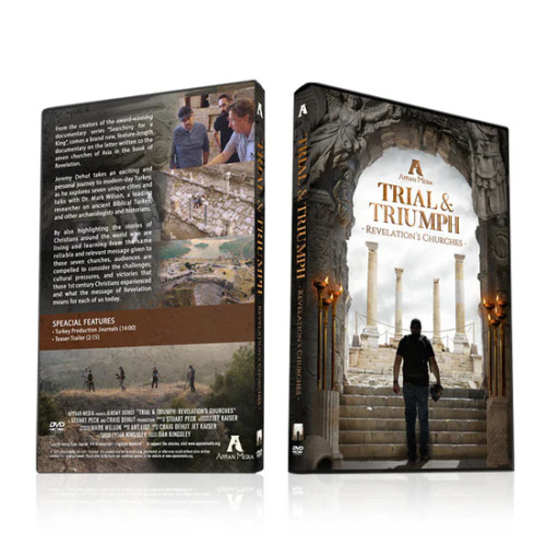 Travel with Jeremy Dehut as he explores the seven churches of Asia from the book of Revelation. This DVD includes the feature-length documentary and other special features.