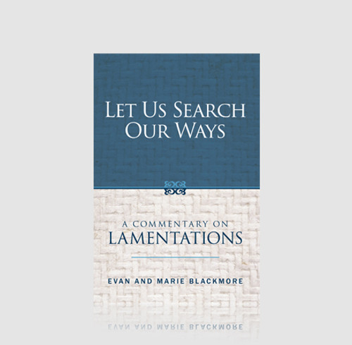 Let Us Search Our Ways provides comfort for those who seek the Lord in the depths of their affliction. The darkest periods in the history of God’s people have been and always will be followed by the fulfillment of His great and precious promises.