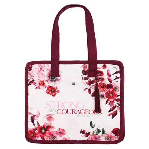 Bible Cover - Strong and Courageous