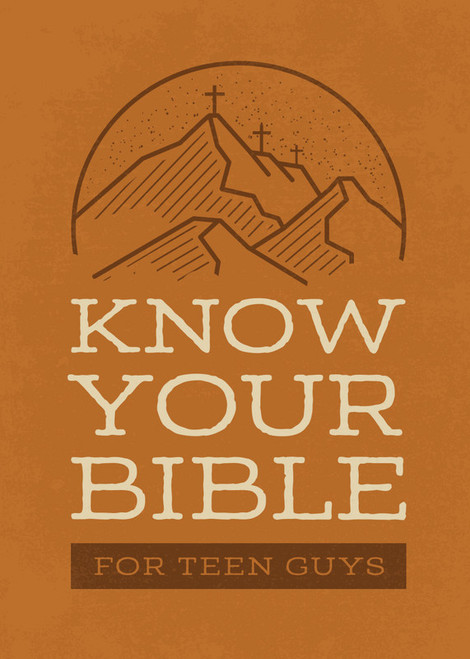 It Helps Everything
to Know Your Bible
 
Barbour’s Know Your Bible paperback has sold more than three million copies. Now, for the first time, its easy-to-understand, clarifying content has been packaged especially for teen guys.
Inside, you’ll find

Genesis-to-Revelation highlights--including the author and date of writing, an “In Ten Words or Less” description, a longer summary, key verses, and a list of “Unique and Unusual” features of each book
thumbnail sketches of scripture’s 1,189 chapters in order, providing a helpful overview of the Bible’s story
and challenging, encouraging devotions on the young men of scripture
 
It helps everything to know your Bible. Know Your Bible for Teen Guys helps you do just that!