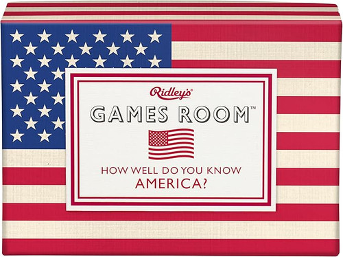 How much do you know about the land of the free and the home of the brave? Get ready to challenge your friends and family in this patriotic quiz! Includes 140 question cards with multiple choice answers.