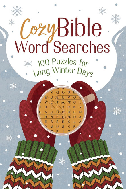 
Bible puzzles are a great way to pass time while learning scripture—and here’s a collection of 100 word searches sure to satisfy.
With search words drawn from the breadth of scripture, these themed puzzles will challenge your sleuthing skills and expand your knowledge of the Good Book.
Inside, you’ll find
traditional word list puzzles
Bible passages with search words highlighted
“secret message” puzzles, in which the leftover letters spell out a related trivia question

Based entirely on the King James Version of scripture, this book features dozens of fun, challenging word searches—including twelve that celebrate Christmas.
If you enjoy Bible word searches (and who doesn’t?), you’ll love Cozy Bible Word Searches!
