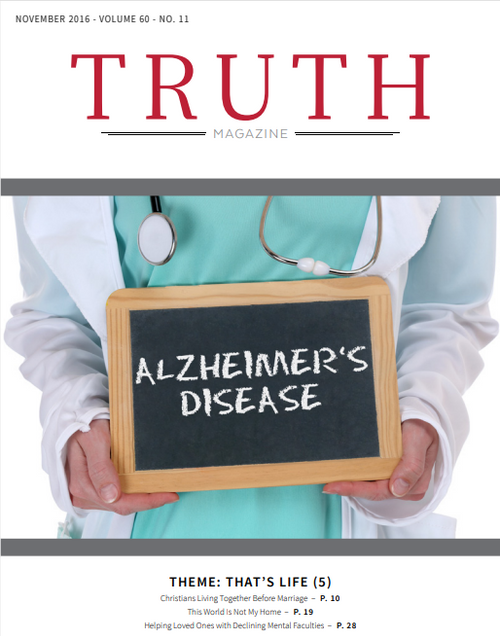 November 2016 "That's Life (5)" - Truth Magazine (PDF)