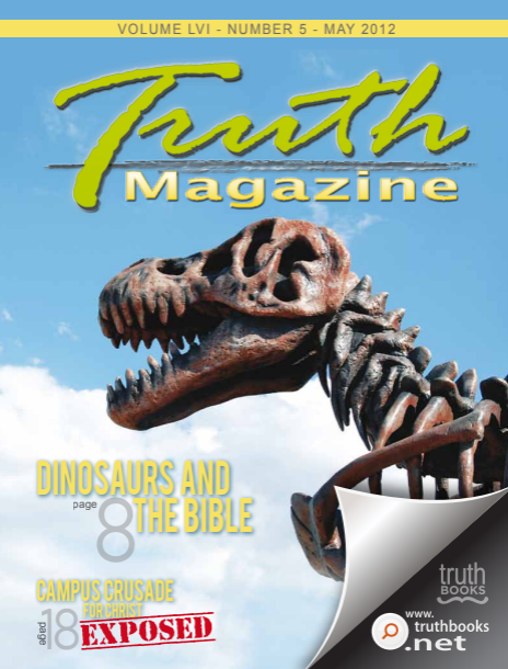May 2012 "Open Issue" - Truth Magazine (PDF)