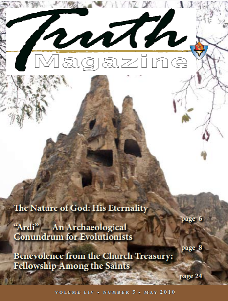 May 2010 "Open Issue" - Truth Magazine (PDF)