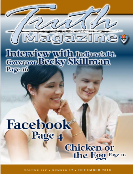 December 2010 "Open Issue" - Truth Magazine (PDF)