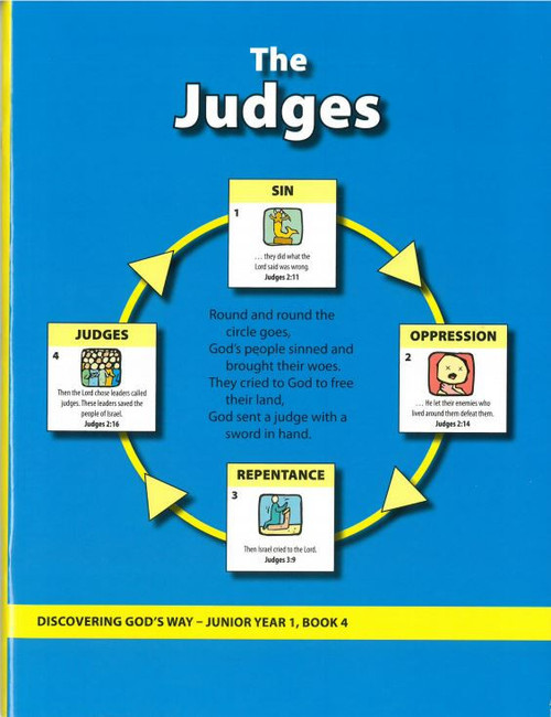 Discovering God's Way Junior 1:4 - The Judges PDF-Class