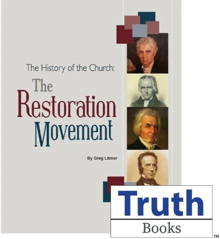 PDF Personal Use Digital Edition

 PDF (Personal Use) - After your purchase has been confirmed by our staff at CEI, you will receive an email with a link to download your iPhone / iPad version of this book. Each product purchase provides you the rights to put this file on up to 5 devices you own

 
 
 
 
 
The History of the Church: The Restoration Movement
This workbook is part of Greg Litmer's series of workbooks on church history. This work concentrates on the Restoration Movement in American church history. From this movement came the Disciples of Christ/Christian Church and the churches of Christ. Litmer explains the restoration principles on which the movement grounded, recalling the work of early restoration preachers, and also discusses issues that was the basis for the separation of the two groups. Chapter titles are as follows:

1:     The Lord’s Church
2:     A Brief Discussion of Continued Apostasy and Reaction in the Middle Ages
3.     Outstanding Characters of the Protestant Reformation
4.     Early Restorationists and Their Influence
5.     Barton W. Stone
6.     Thomas Campbell
7.     Alexander Campbell
8.     The Restoration Plea: The Only Valid and Scriptural Approach to Gaining Biblical Knowledge and Authority
9.     Practical Application: Walter Scott
10.     The American Christian Missionary Society
11.     Instrumental Music
12.     Institutionalism
13.     Where Does It End?
