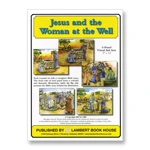 Visual Aid Story Cards - Jesus and the Woman at the Well (5 panels)