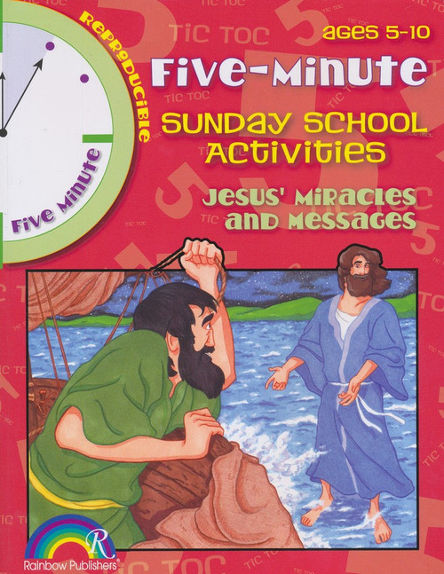 5 Minute Activities - Jesus' Miracles and Messages (Ages 5-10) 5 Minute Activities - Jesus' Miracles and Messages (Ages 5-10)