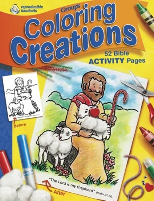 Coloring Creations:  52 Bible Activity Pages Coloring Creations:  52 Bible Activity Pages